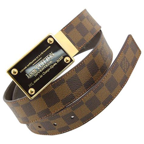 genuine Louis Vuitton belt